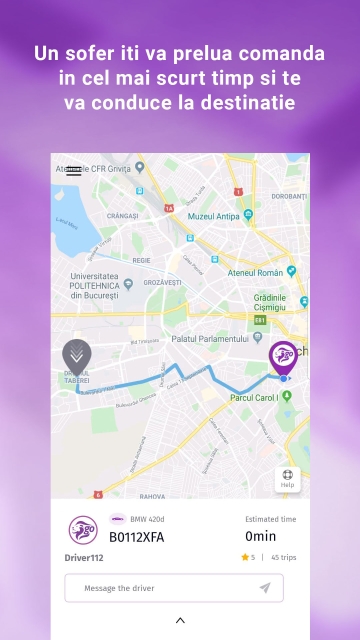 LeoneGo - Aplicatie Android si iOS pentru ridesharing